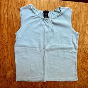 GAP Kids Seafoam Blue Sleeveless Top